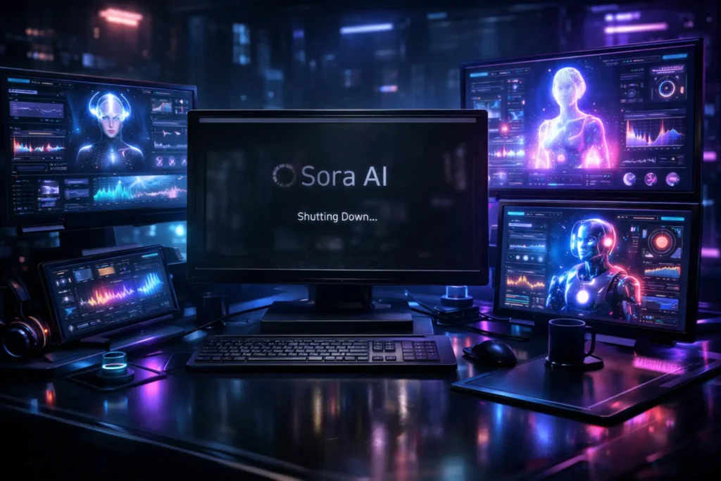 Sora AI alternatives dashboard showing multiple free AI image generators in 2026