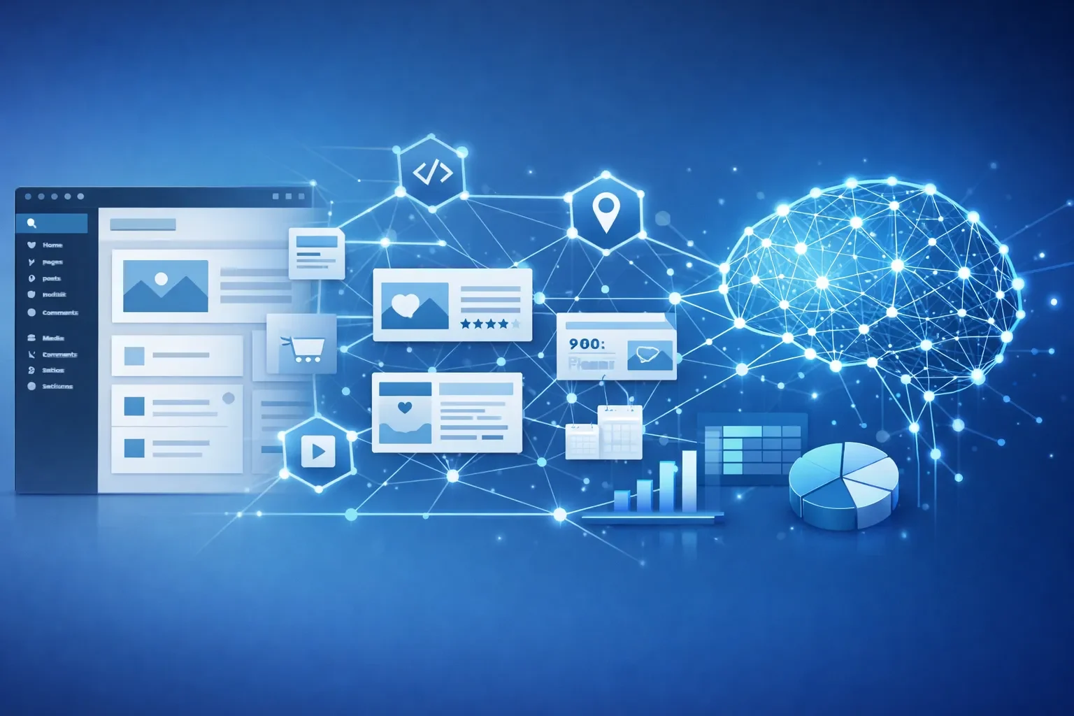 wordpress dashboard AI