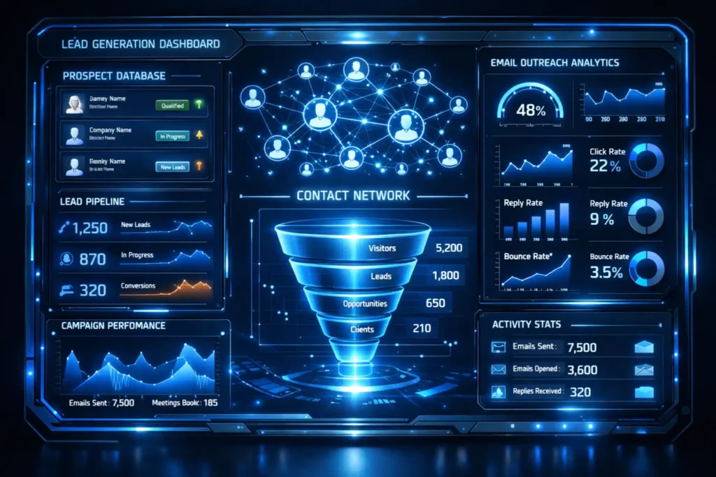 Lead Generation Dashboard